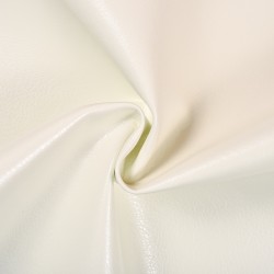 Ткань Дерматин (Кожзам) для мебели, цвет Белый (на отрез)  в Владикавказе