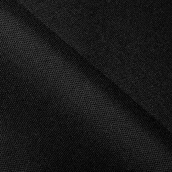 Ткань Оксфорд 600D PU, Черный (на отрез)  в Владикавказе