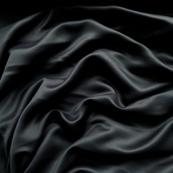 Светозатемняющая ткань для штор &quot;Блэкаут&quot; 95% (Blackout), цвет Черный (на отрез)  в Владикавказе