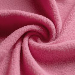 Флис Односторонний 130 гр/м2, цвет Розовый (на отрез)  в Владикавказе