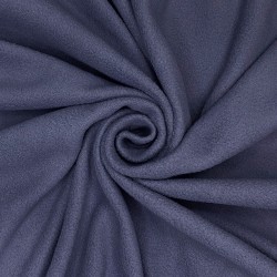 Ткань Флис Односторонний 130 гр/м2, цвет Темно-серый (на отрез)  в Владикавказе