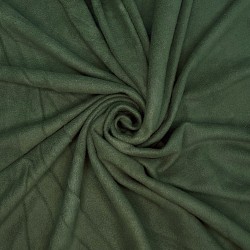 Ткань Флис Односторонний 130 гр/м2, цвет Темный хаки (на отрез)  в Владикавказе