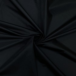 Ткань Дюспо 240Т WR PU Milky, цвет Черный (на отрез)  в Владикавказе