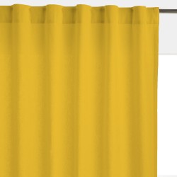 Штора уличная на Трубной ленте (В-220*Ш-145) Желтая, (ткань Оксфорд 600)  в Владикавказе