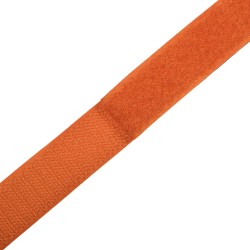 Контактная лента 25мм цвет Оранжевый (велькро-липучка, на отрез)  в Владикавказе