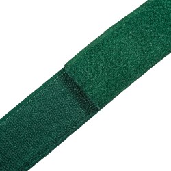 Контактная лента 40мм (38мм)  Зелёный (велькро-липучка, на отрез)  в Владикавказе