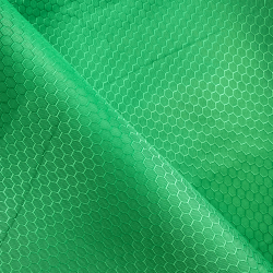 Ткань Оксфорд 300D PU Рип-Стоп СОТЫ, цвет Зелёный (на отрез)  в Владикавказе