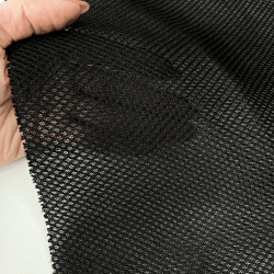 Сетка 3D трехслойная Air mesh 165 гр/м2, цвет Черный (на отрез)  в Владикавказе