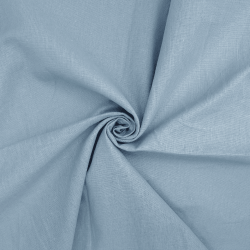 Ткань Перкаль, цвет Серый (на отрез) (100% хлопок) в Владикавказе